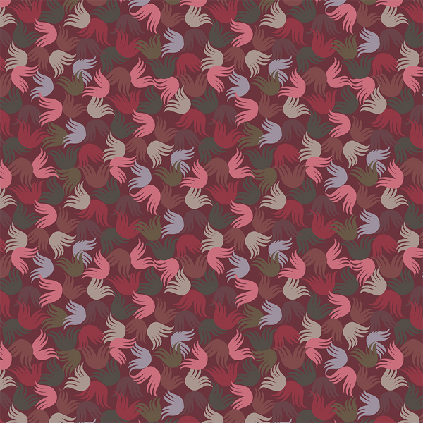 TYPE II Floofs Wallpaper - Berry