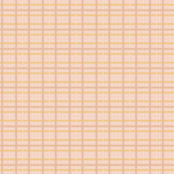 TYPE II Squiggle Tartan Wallpaper- Nude