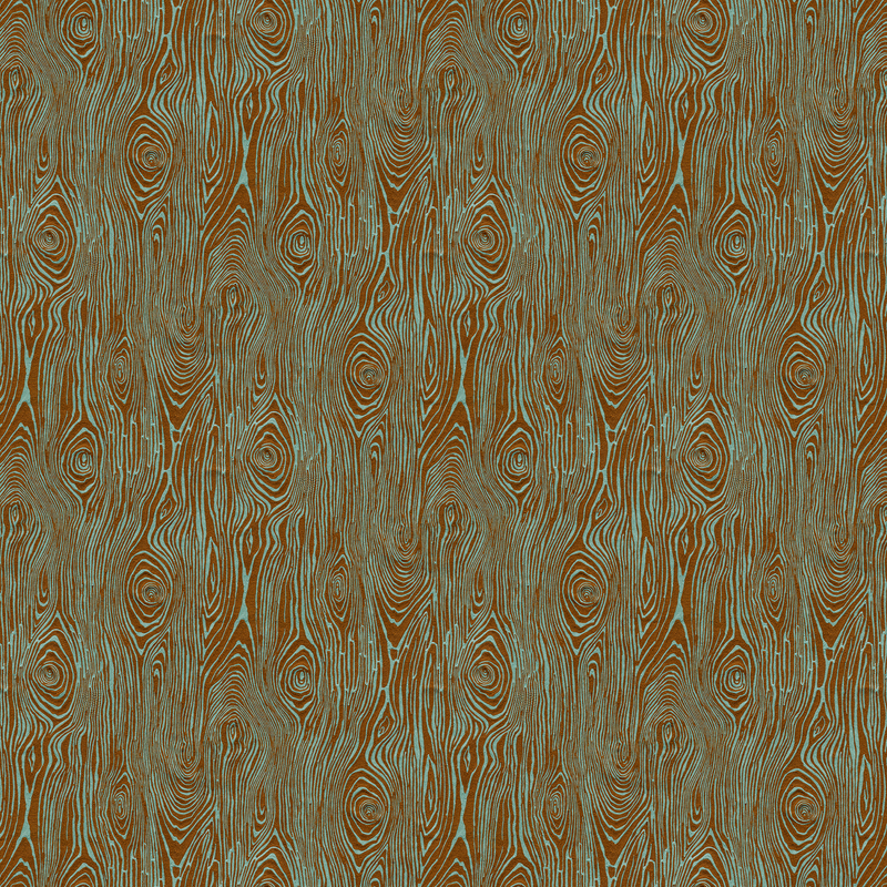 Faux Bois Wallpaper - Mint Chip