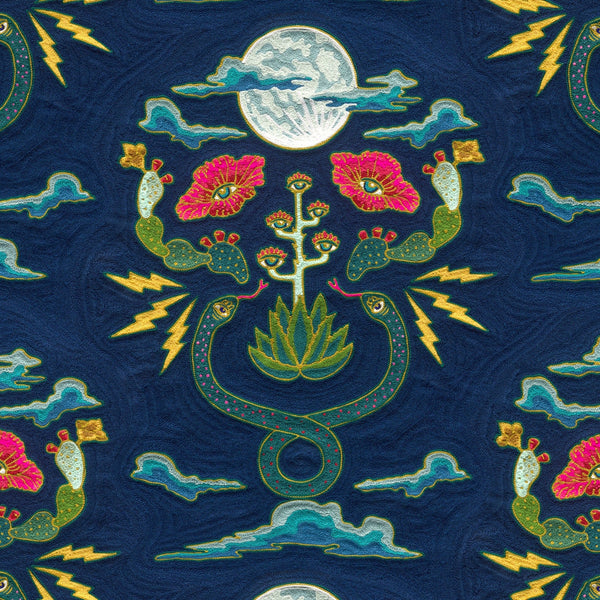 TYPE II Moon Snake Wallpaper- Nocturnal