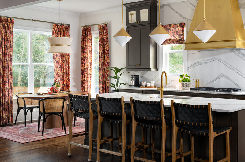 Ripple Fabric - Sangria