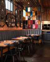 Moon Snake Fabric- Charcoal