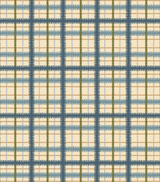 Squiggle Tartan Fabric- Field