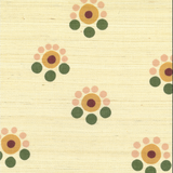 Petit Chou Wallpaper- Cotton: Grasscloth
