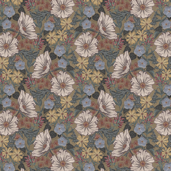 TYPE II Wild Posy Wallpaper - Antique