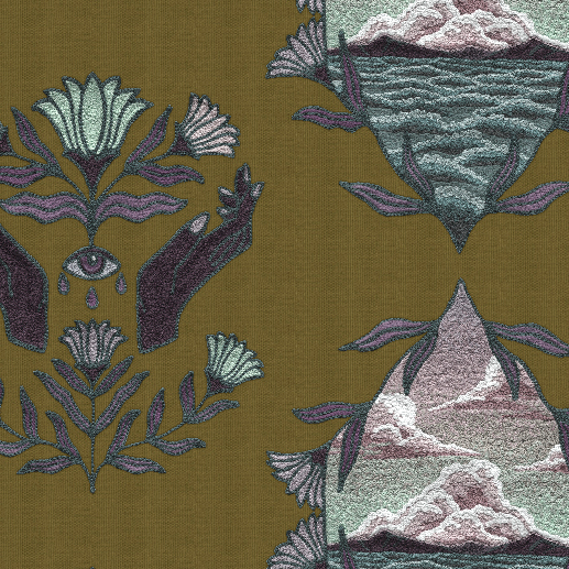 Dreamland Wallpaper - Moss