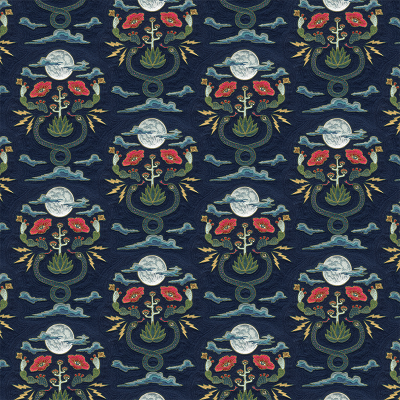 Moon Snake Wallpaper- Nocturnal