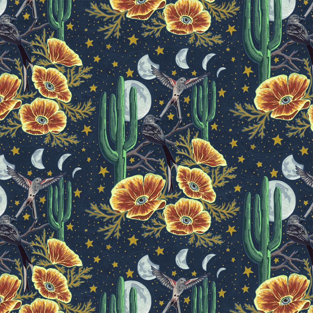 Scissortail Wallpaper - Celestial – Counterpart Studios