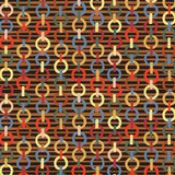 Paper Chain Fabric - Multi