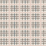 Squiggle Tartan Wallpaper- Powder